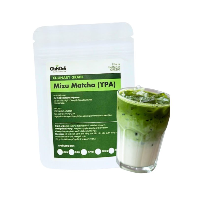 Bột Matcha YPA Mizu 100gr - Ảnh 3