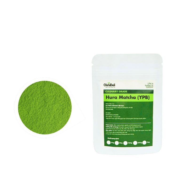 Bột Matcha YPB HURA 100gr - Ảnh 2