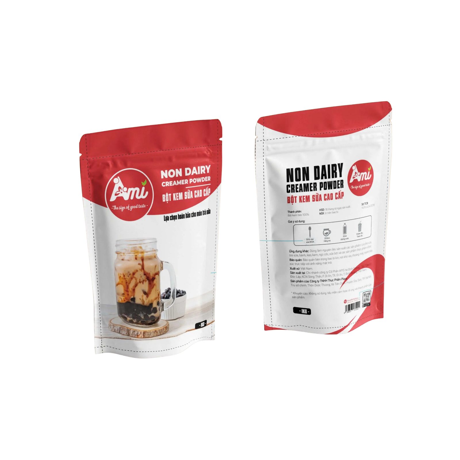 Bột kem sữa Ami 1kg - Ảnh 2