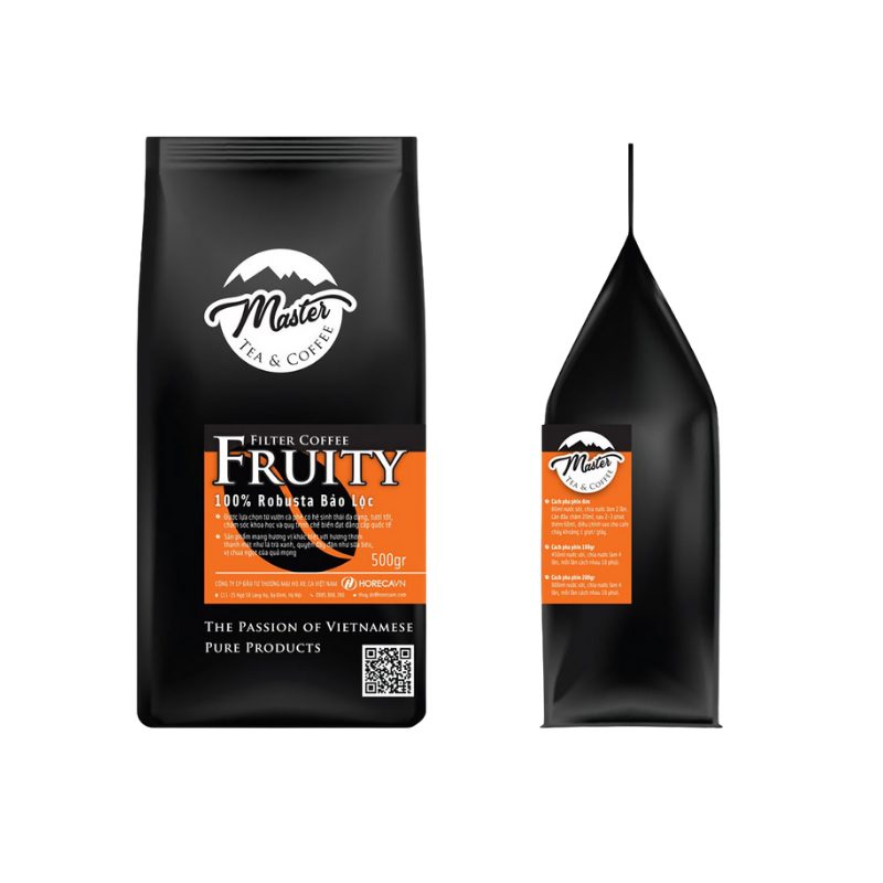 Cà Phê Hạt Pha Máy Master FRUITY 500g (Master Cam)