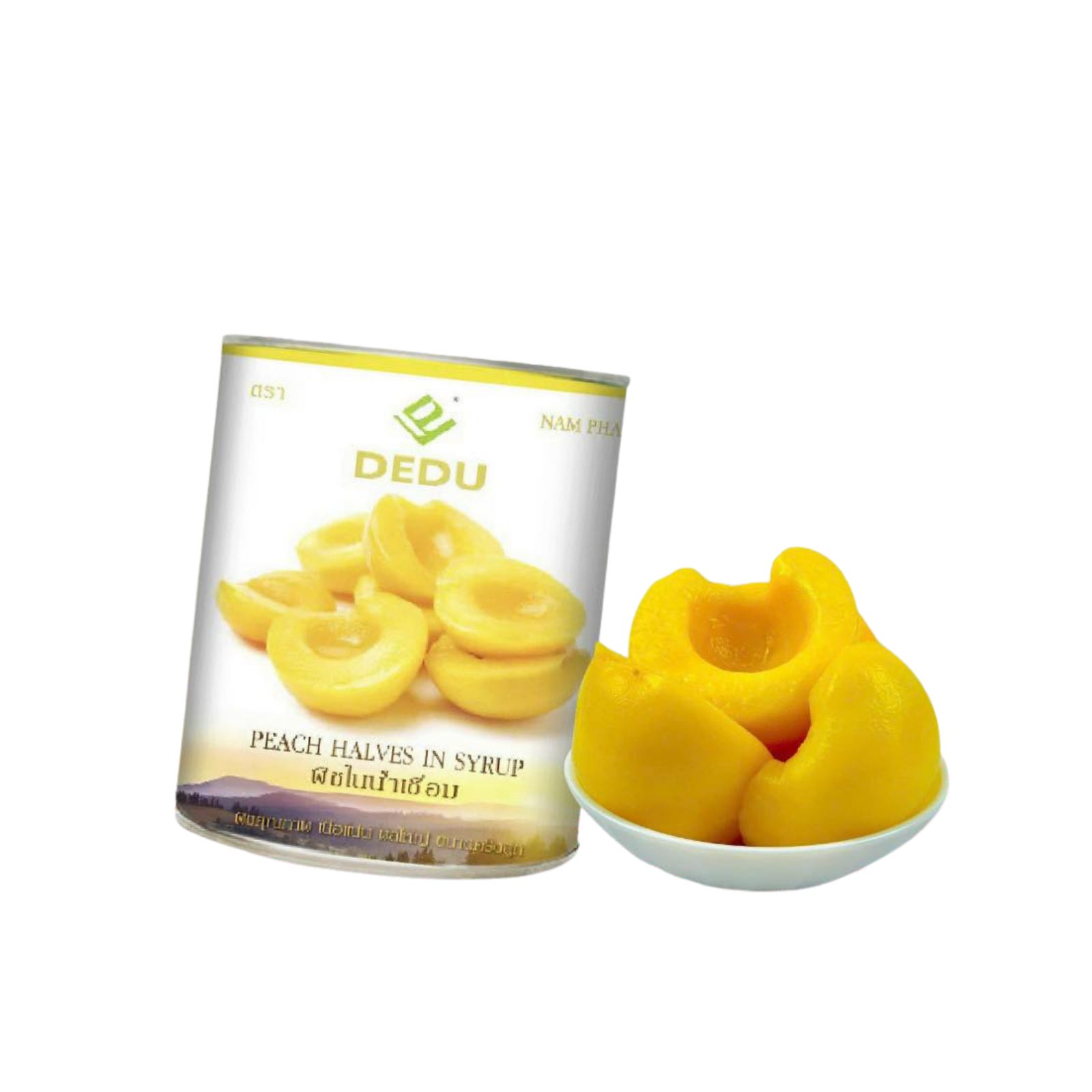 Đào ngâm DEDU 820g - Ảnh 2