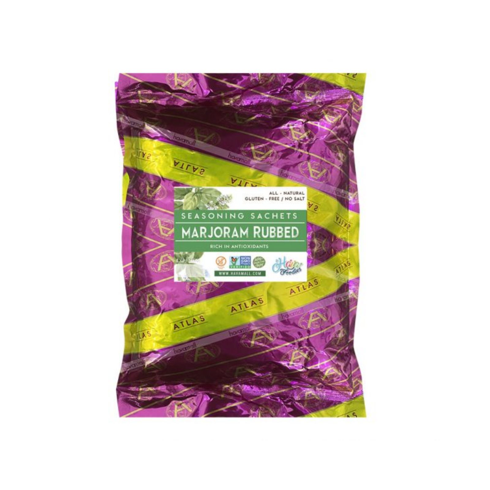 Gia vị Atlas - Lá kinh giới tây nghiền (Marjoram Rubbed) - 500g