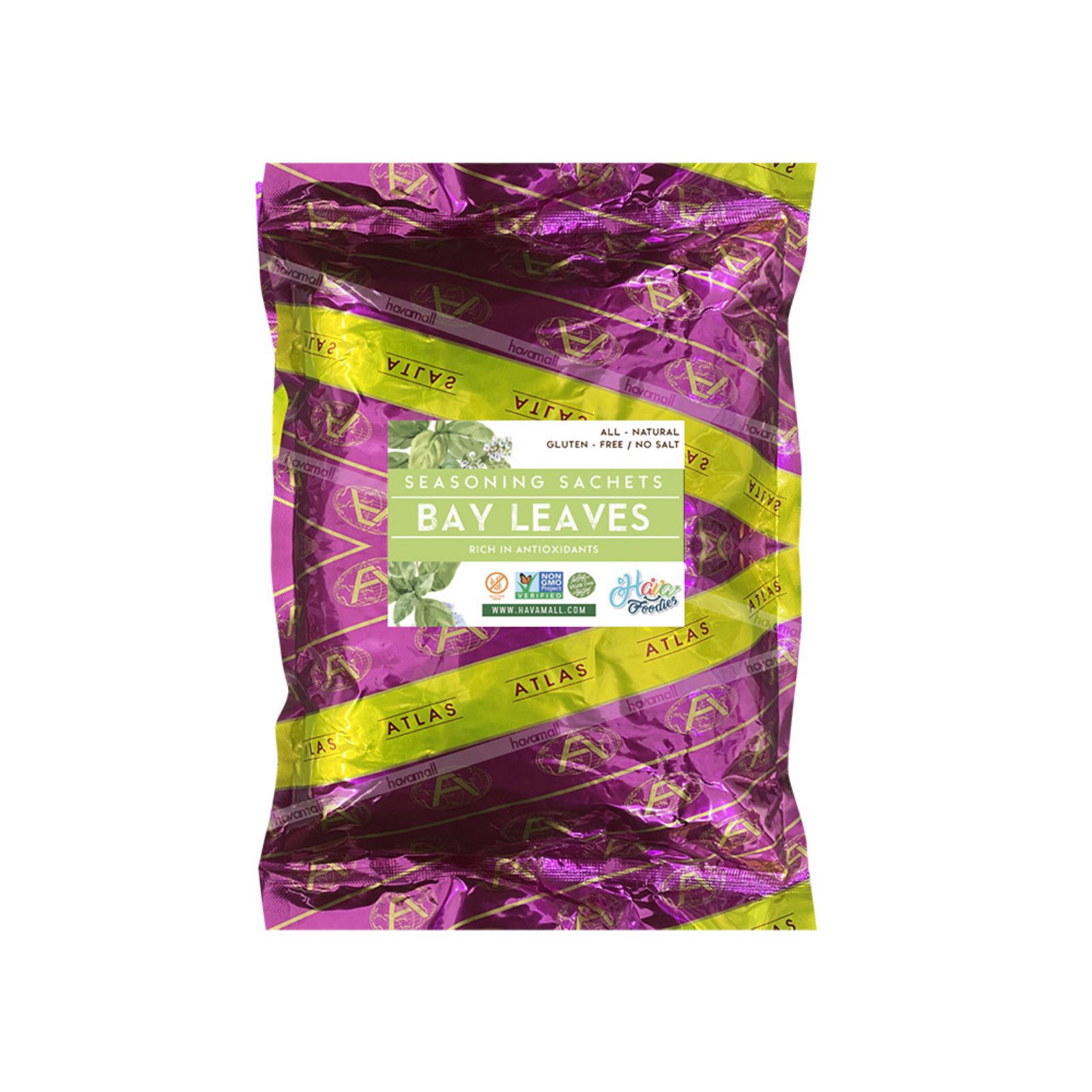 Gia vị Atlas - Lá nguyệt quế (Bay leaves whole) - 500g