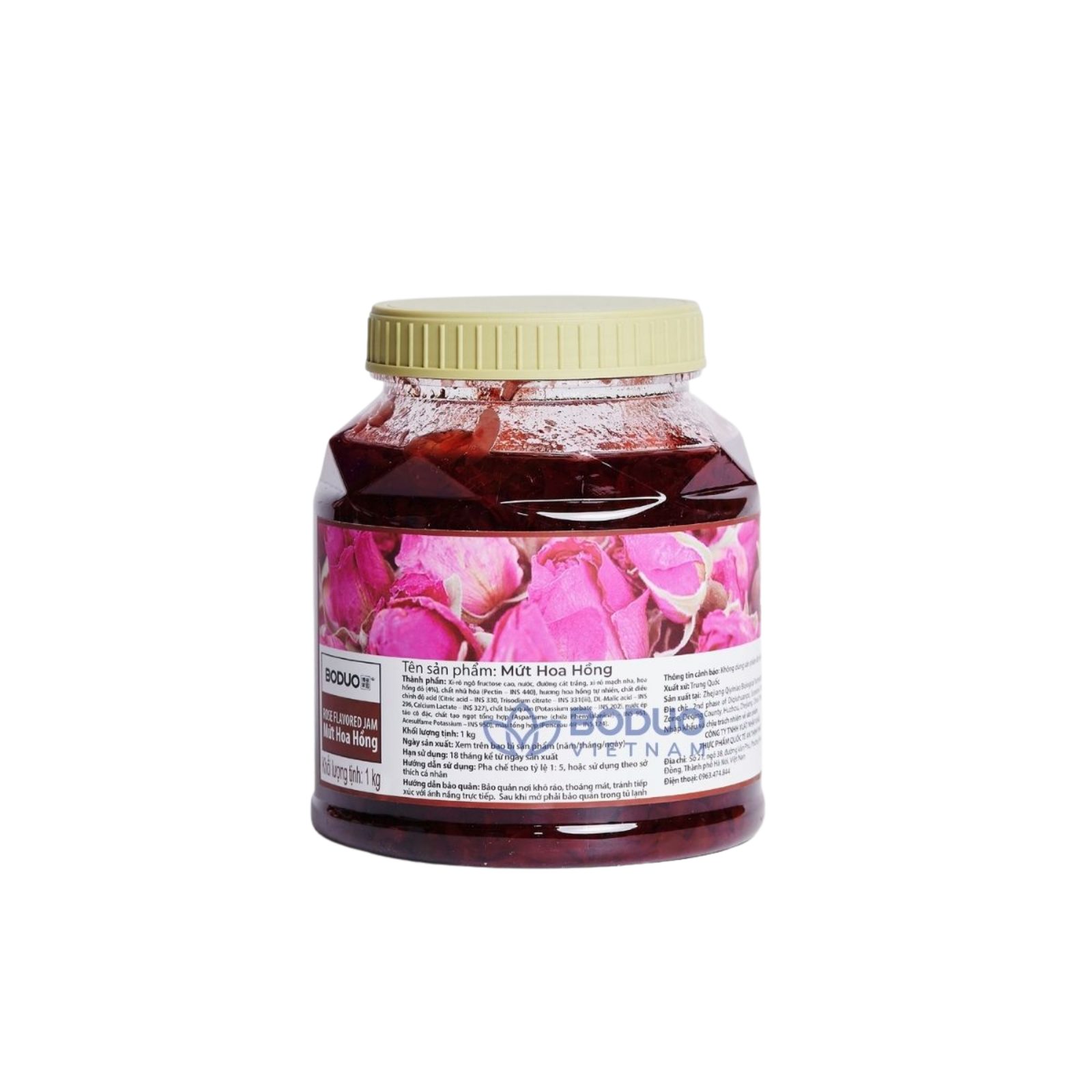 Mứt Boduo Hoa Hồng 1kg - Ảnh 2