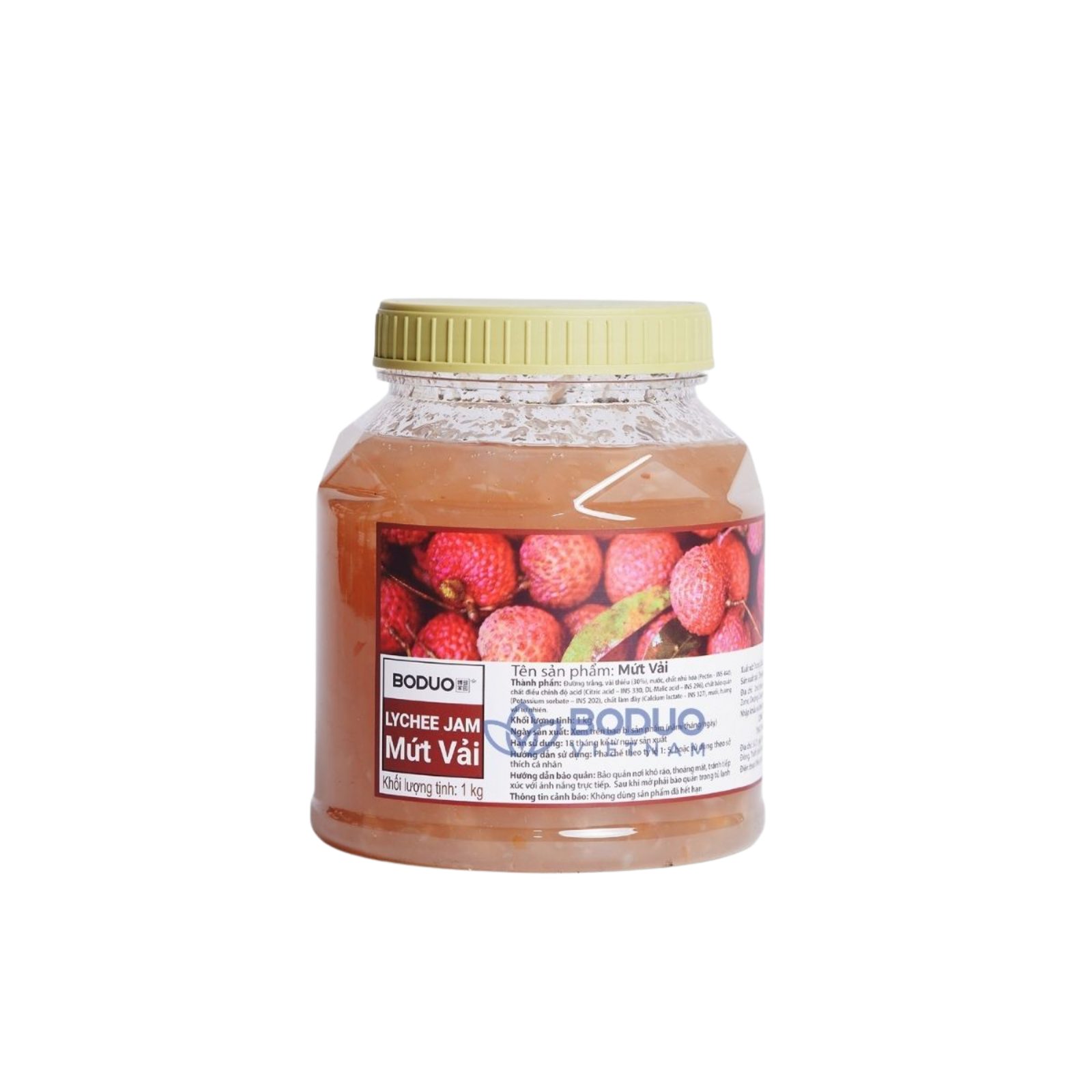 Mứt Boduo Vải 1kg