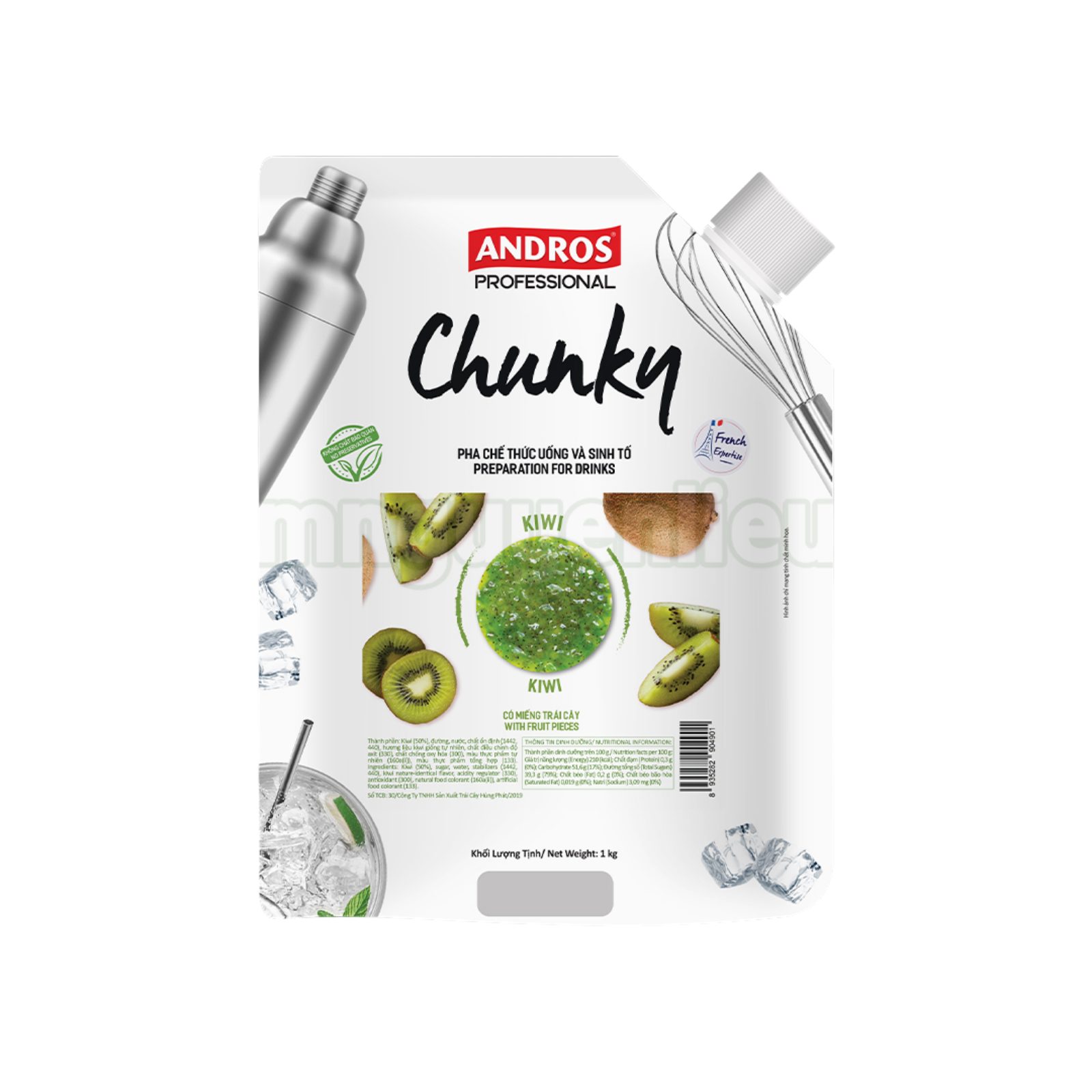 Mứt Chunky Kiwi 1kg