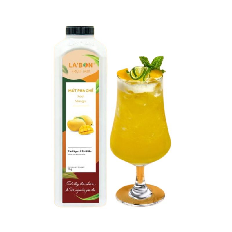 Mứt pha chế Labon xoài 1kg - Ảnh 2
