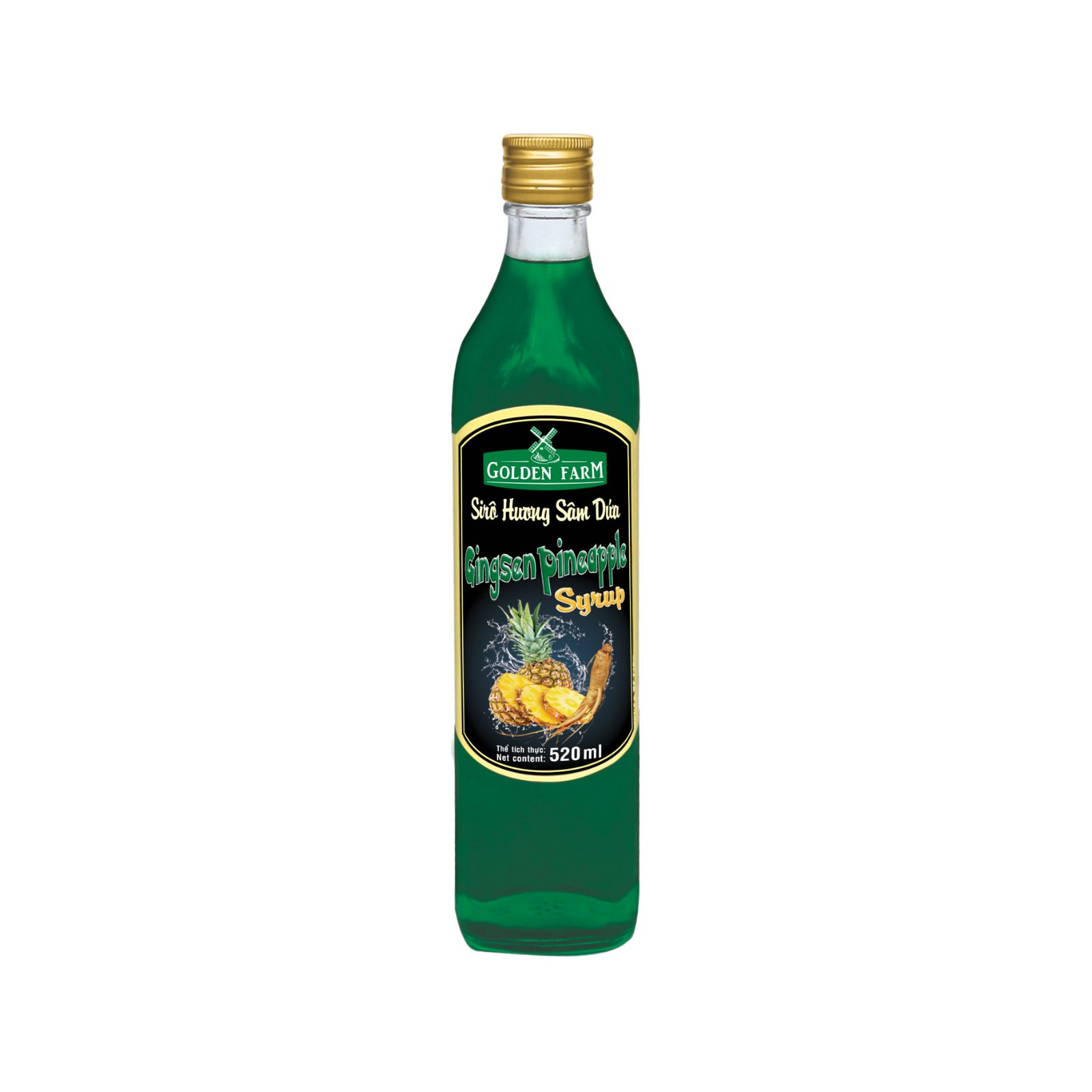 Siro Golden Farm Sâm Dứa 520ml