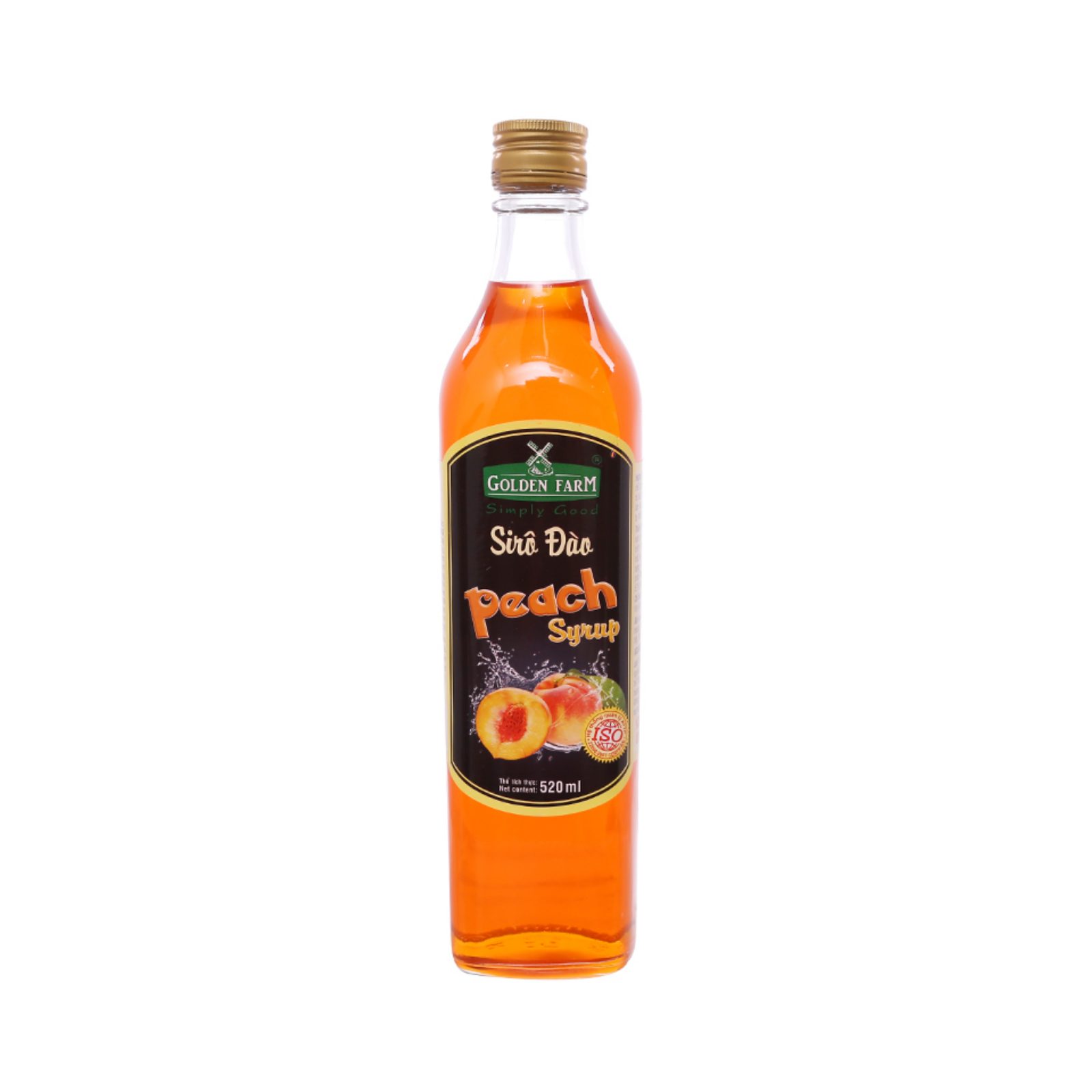 Sirô Golden Farm đào 520ml