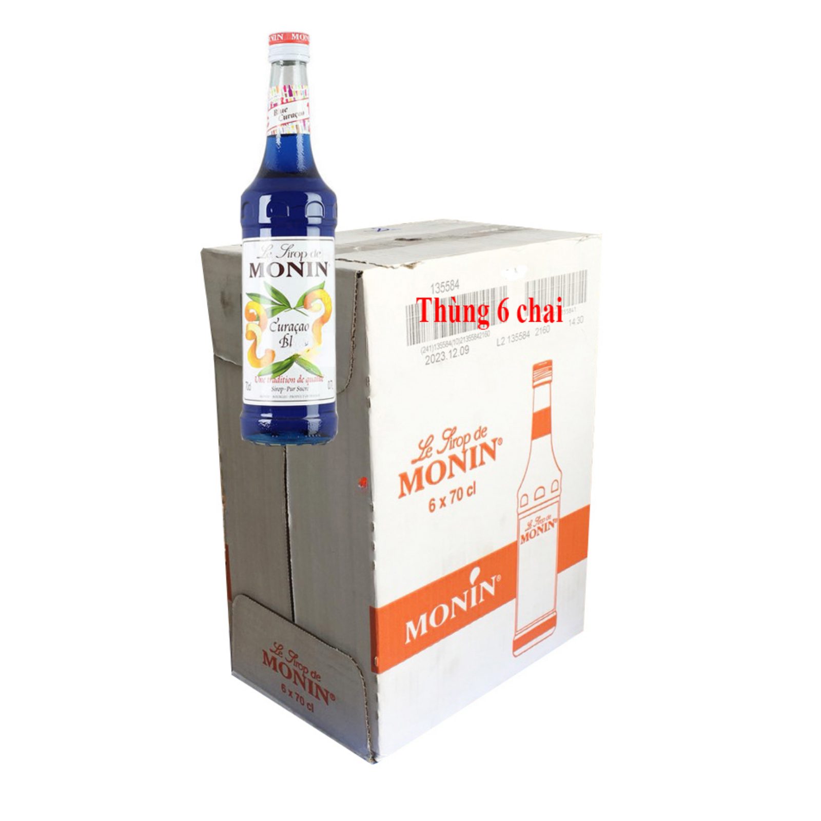 Siro Monin Blue Curacao 700ml - Ảnh 3