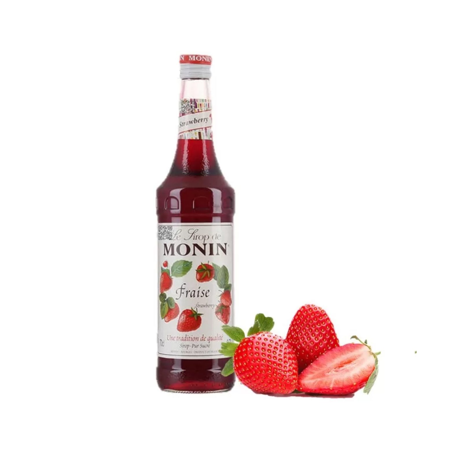 Siro Monin Dâu tây chai 700ml - Ảnh 2