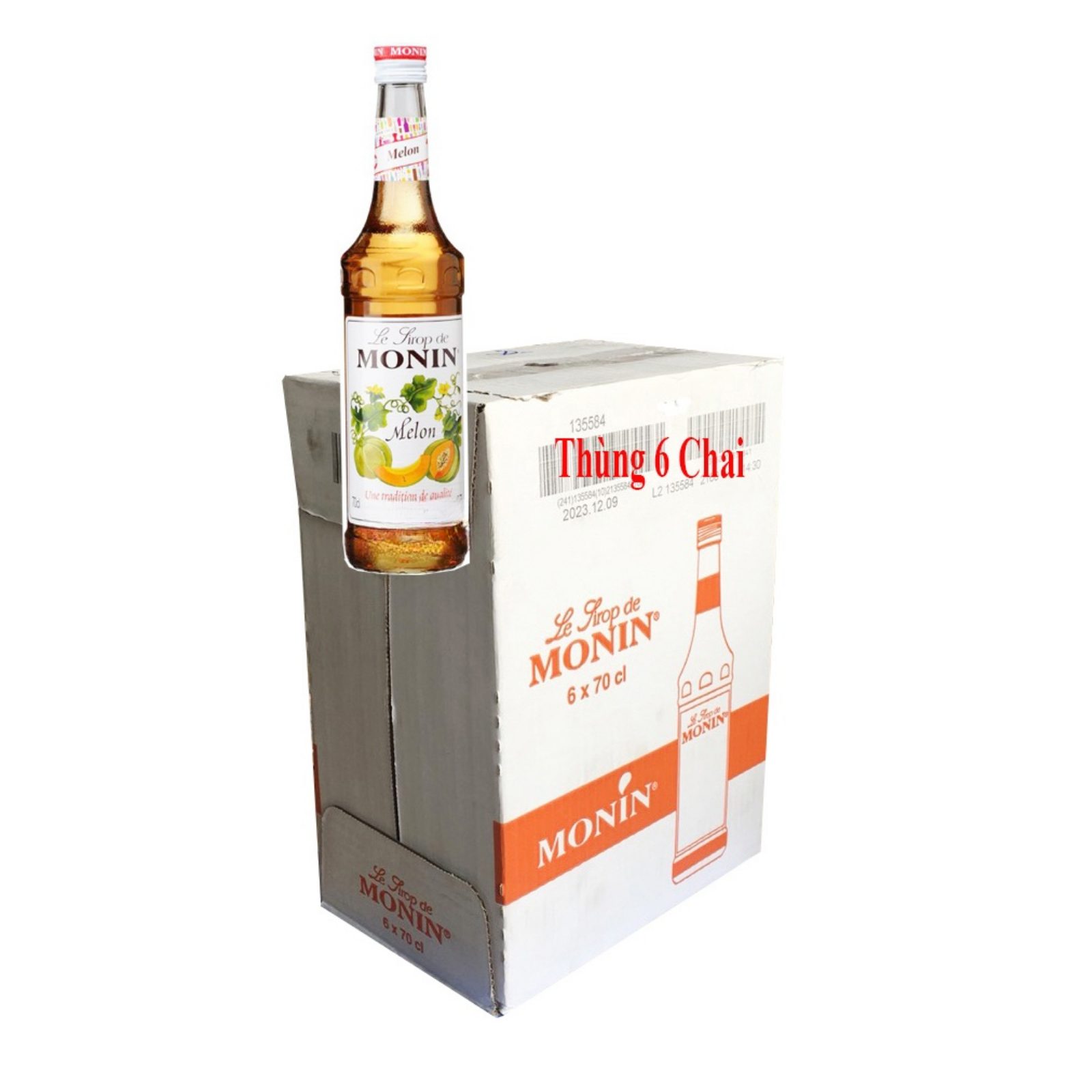 Siro Monin Dưa Lưới 700ml - Ảnh 3
