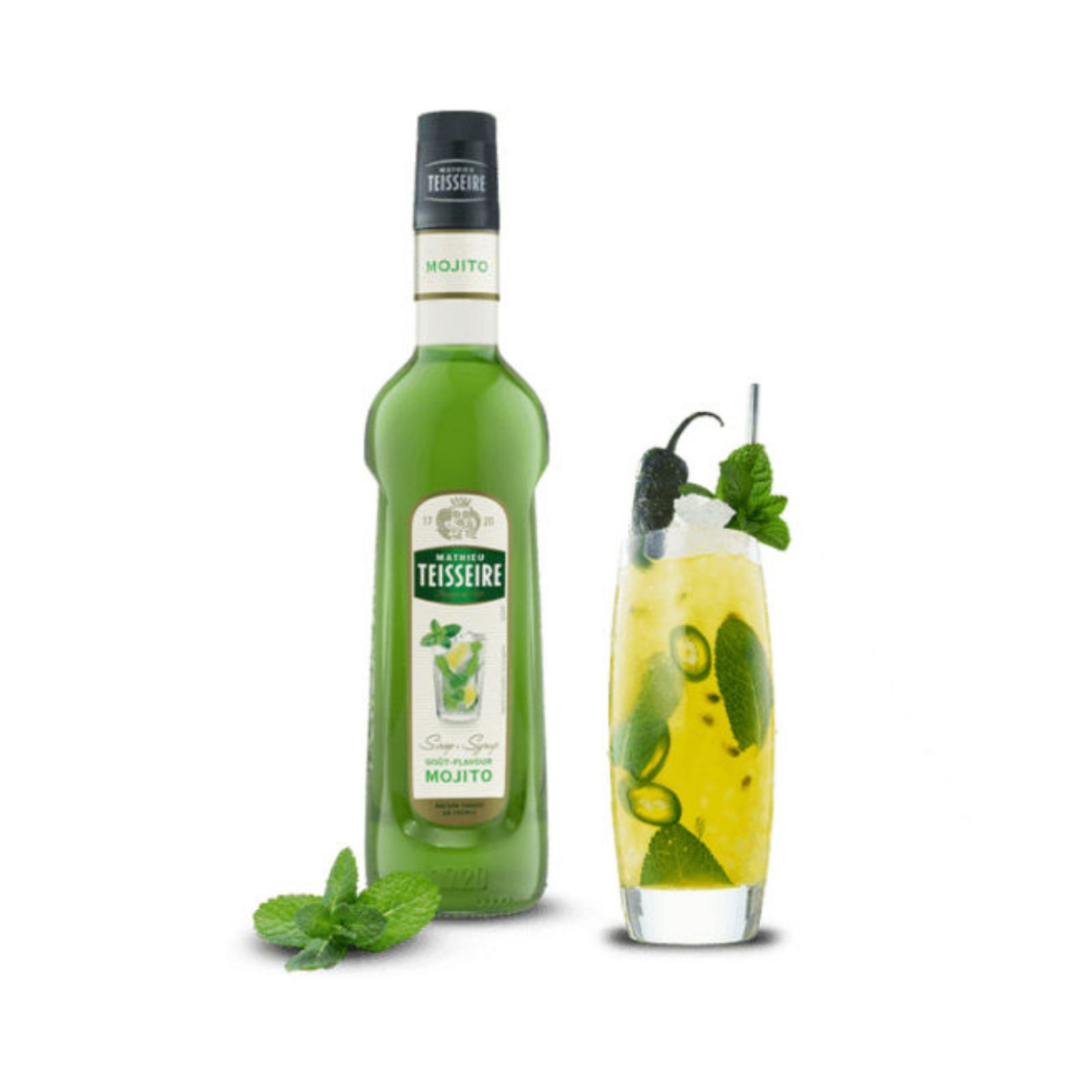 Siro Teisseire Chanh & bạc hà Mojito 700ml - Ảnh 2