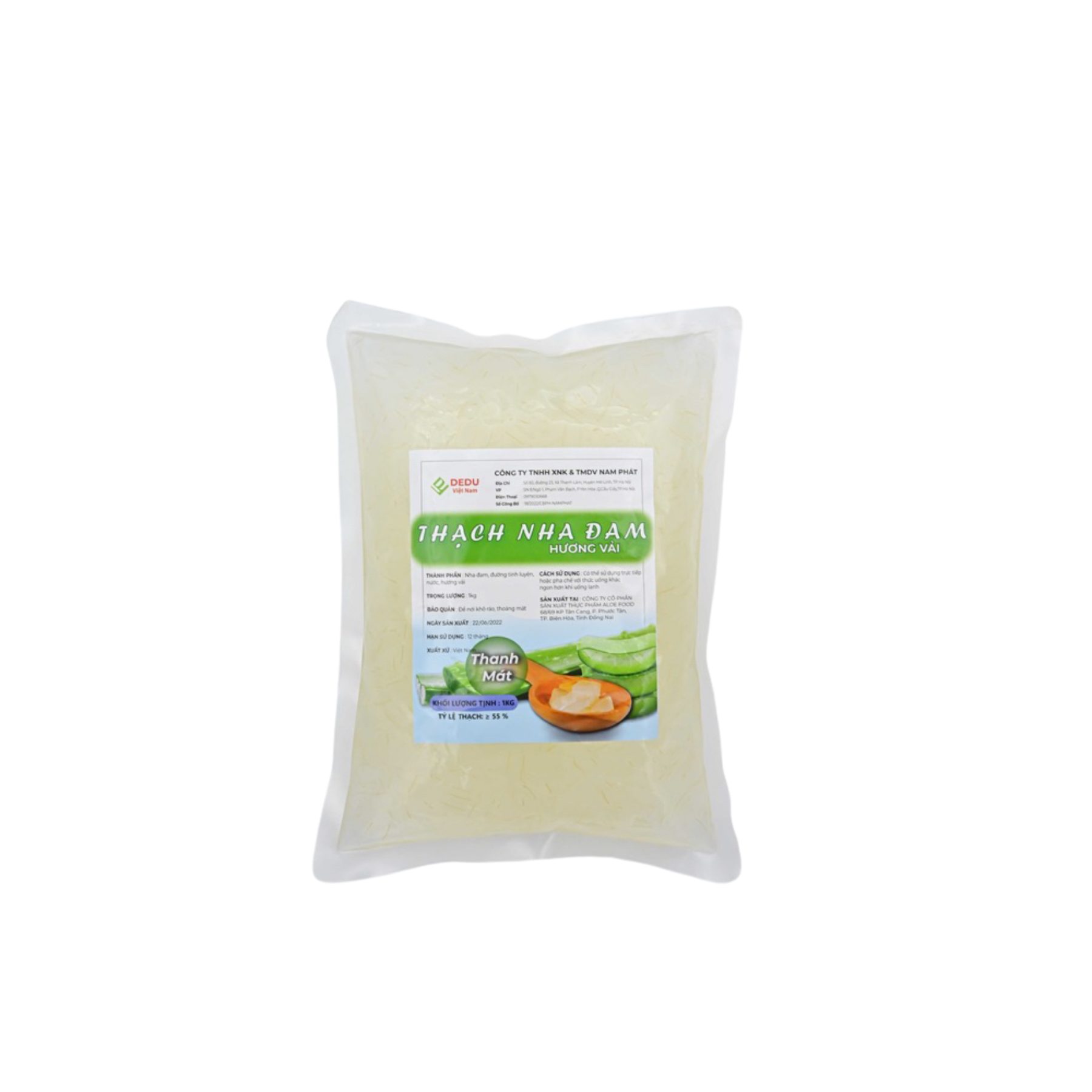 Thạch Dedu Nha đam 1kg