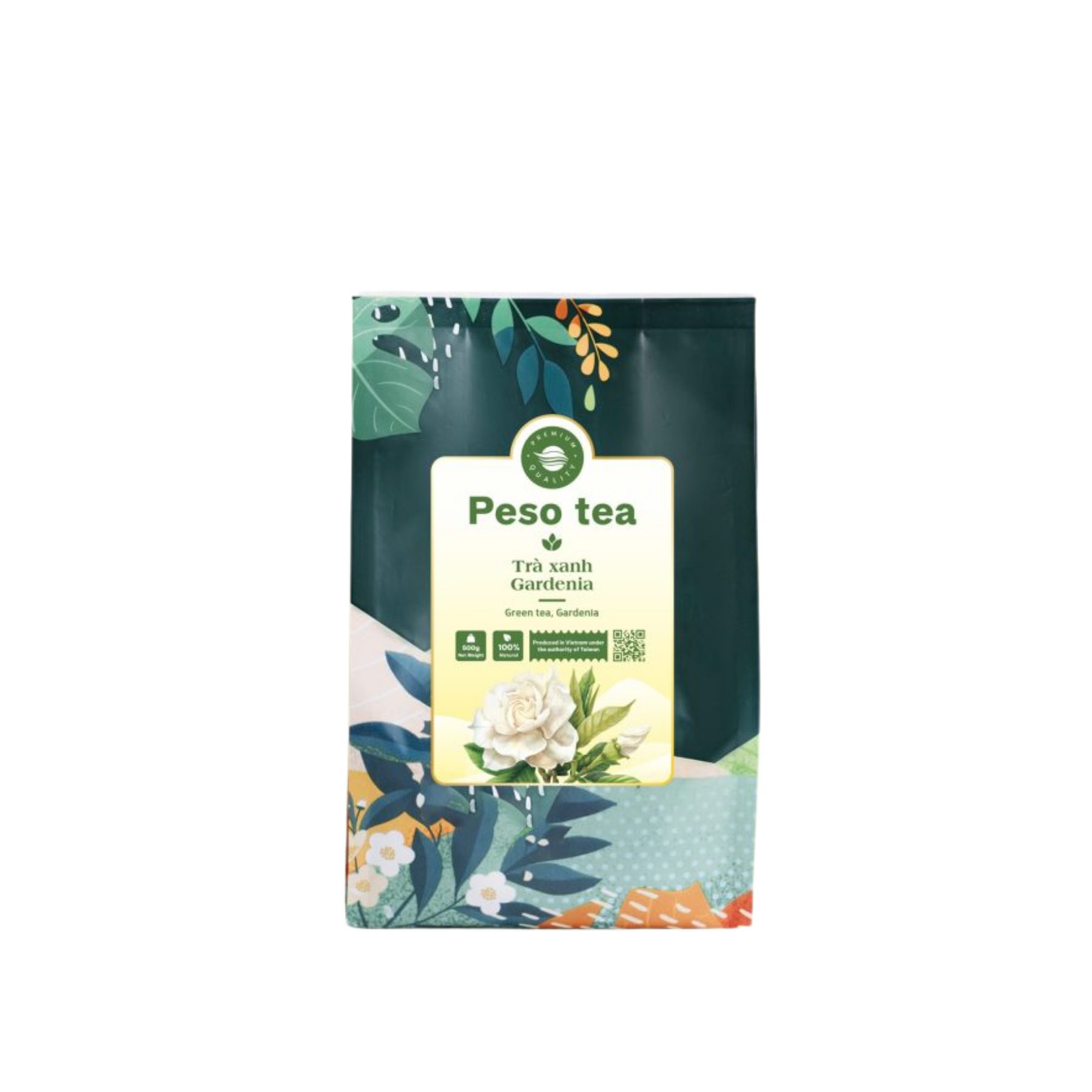 Trà PESO xanh Gardenia - Túi 500gr