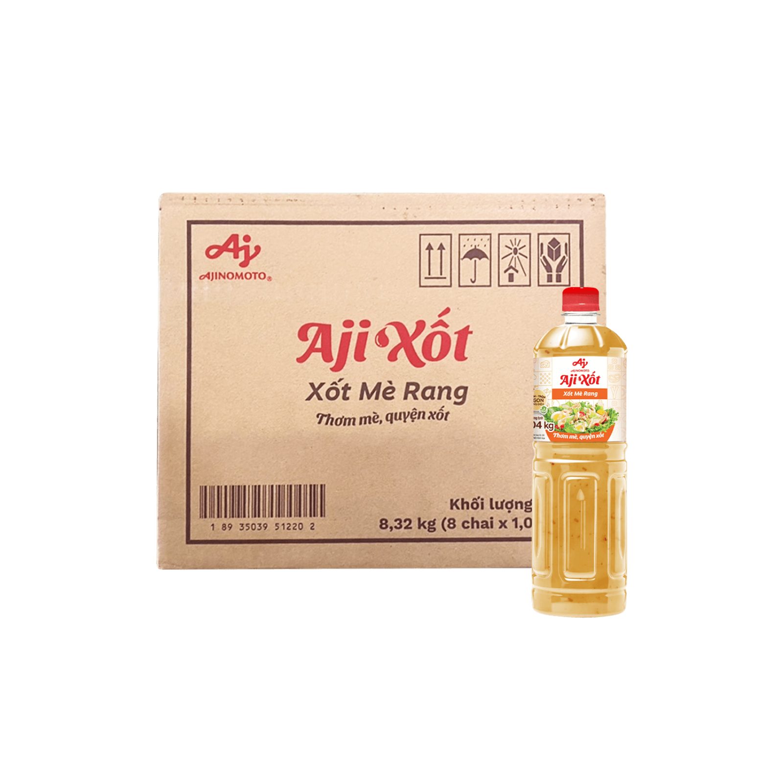 Xốt mè rang Ajinomoto 1.04kg - Ảnh 2
