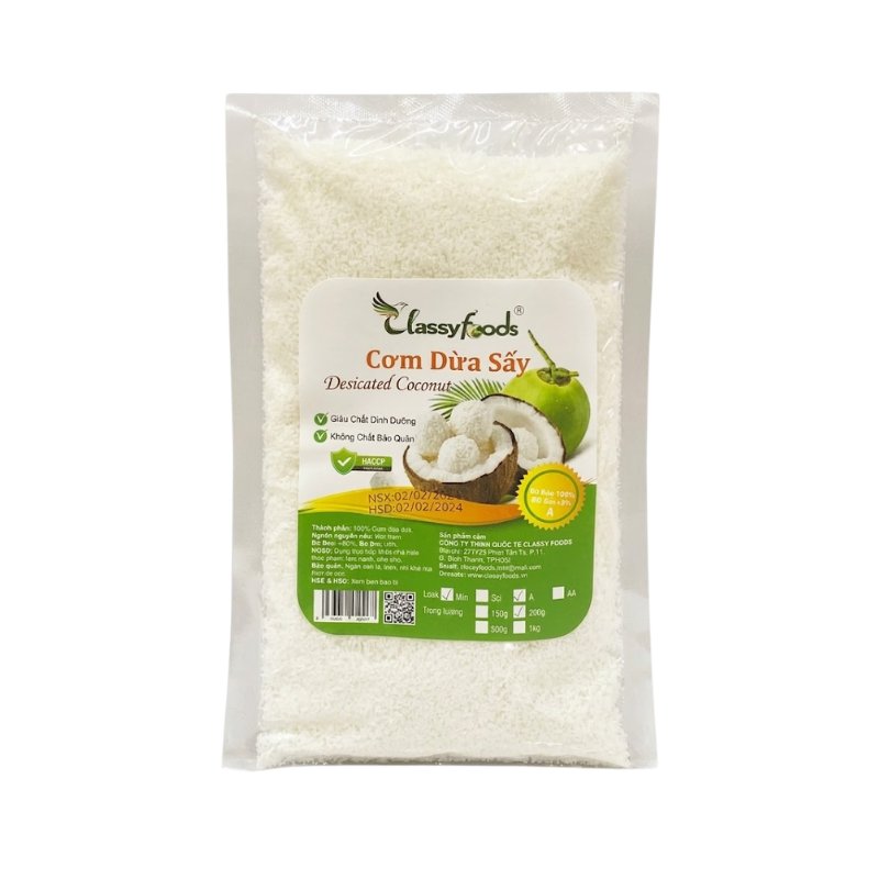 Cơm dừa sấy khô mịn 1kg
