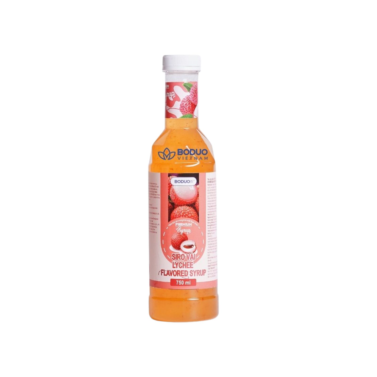 Siro Boduo Premium Vải 750ml