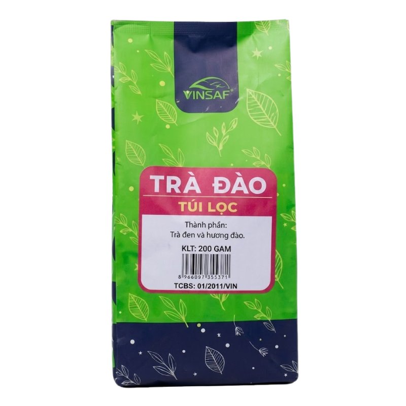 Trà Vinsaf đào - Túi lọc 200gr