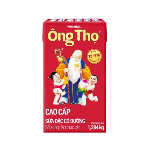 Sữa đặc Ông Thọ đỏ hộp giấy 1284g