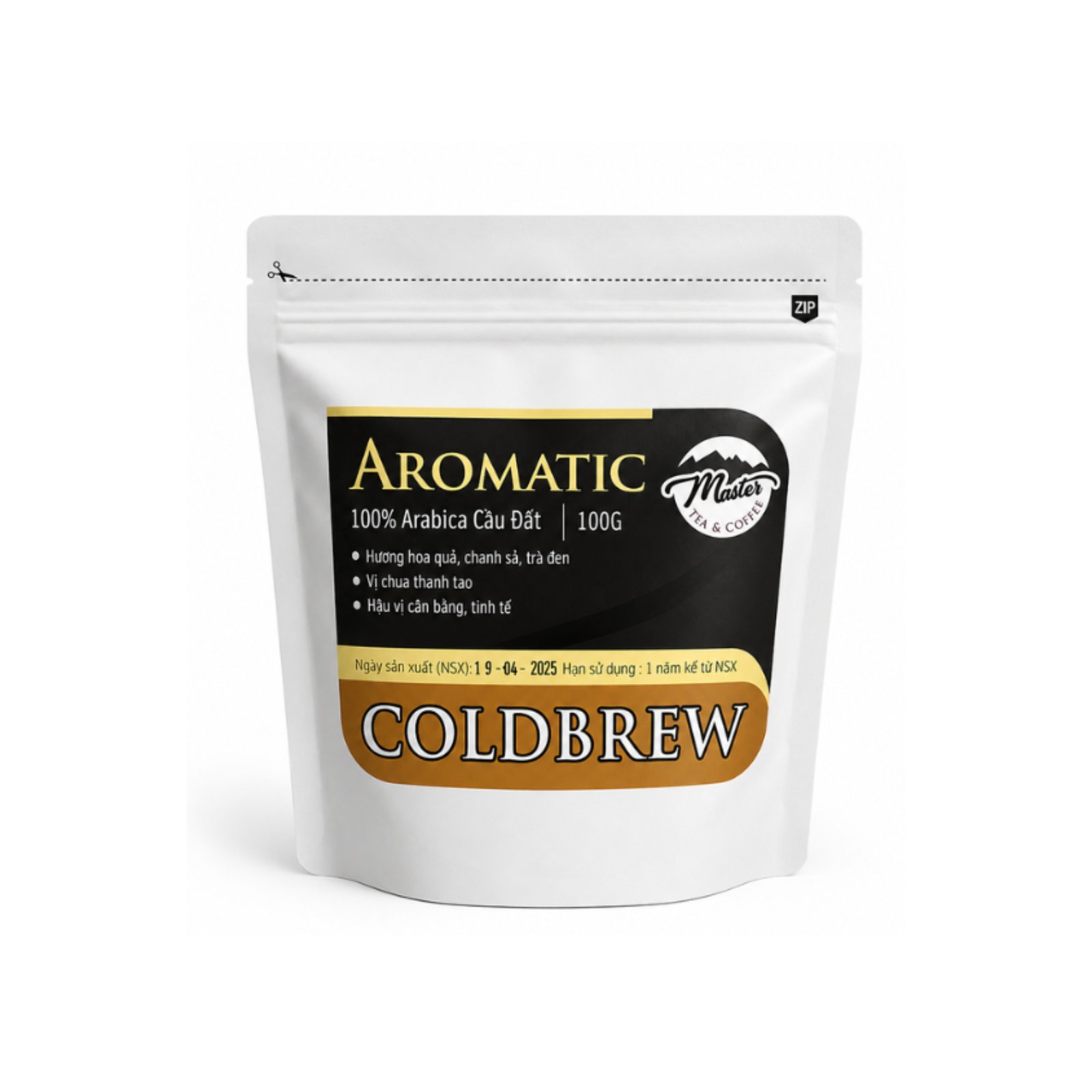 Cà phê túi lọc ủ lạnh Cold Brew Aromatic Master HUBA Mart