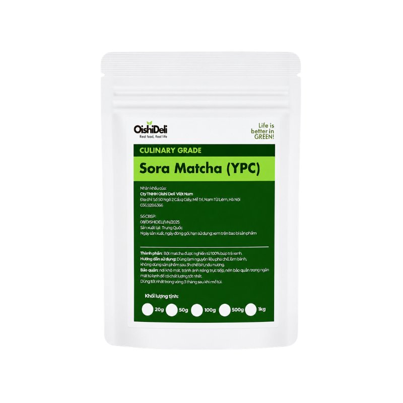 Bột Matcha YPC Sora 500gr