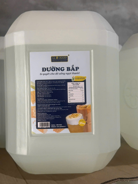 Đường bắp lỏng GLOFOOD 25kg — HUBA Mart