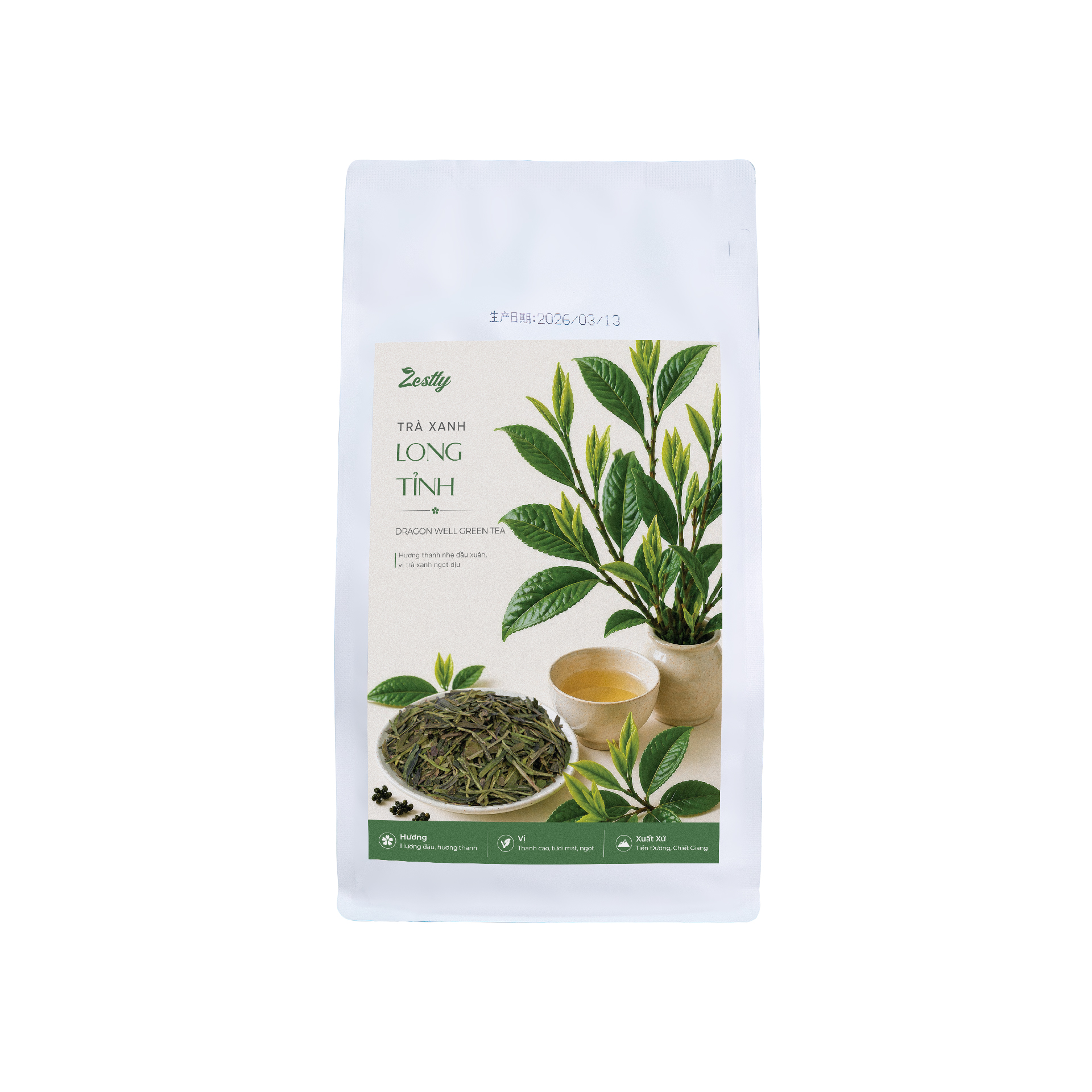 Trà Zestty Long Tỉnh 500g